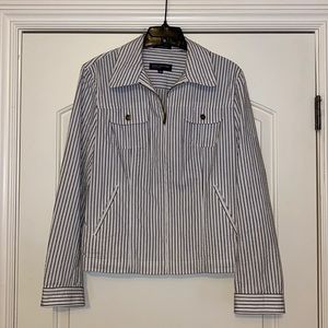 Jones New York Signature Stretch Zip-up Jacket